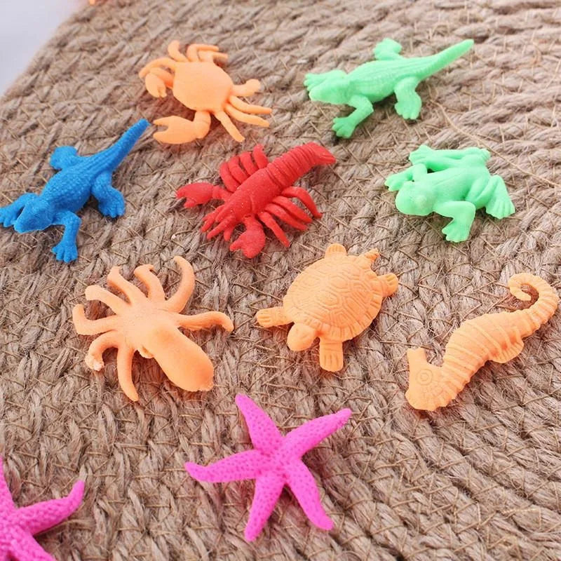 30PCS Growing in Water Bulk Swell Sea Creature Various Kinds Mixed Expansion Toy Colo lifestyle view