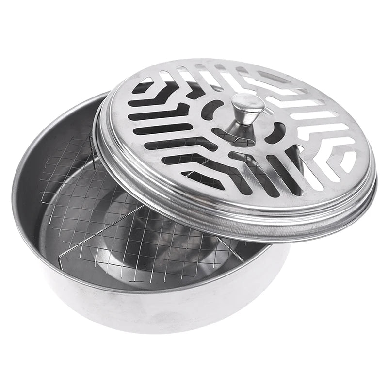 Mosquito Coil Holder with Mesh Stand | Camping Garden Incense Burner alternate view