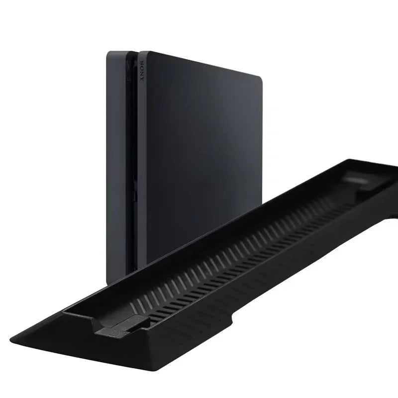 DATA FROG Vertical Stand for PS4 Fat Console | Anti-Slip Cooling Holder additional angle