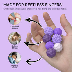 Magnetic Silicone Sensory Balls | Fidget Toy for Anxiety and ADHD Relief alternate view