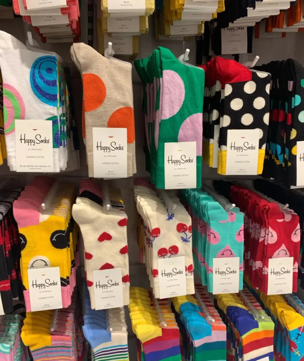 Multicoloured Socks Women Men Sports Socks Funky Dress Socks Casual Cotton alternate view