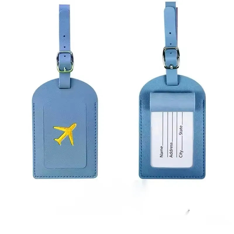 Label Luggage Boarding Case Label Name Address Clip Travel additional angle