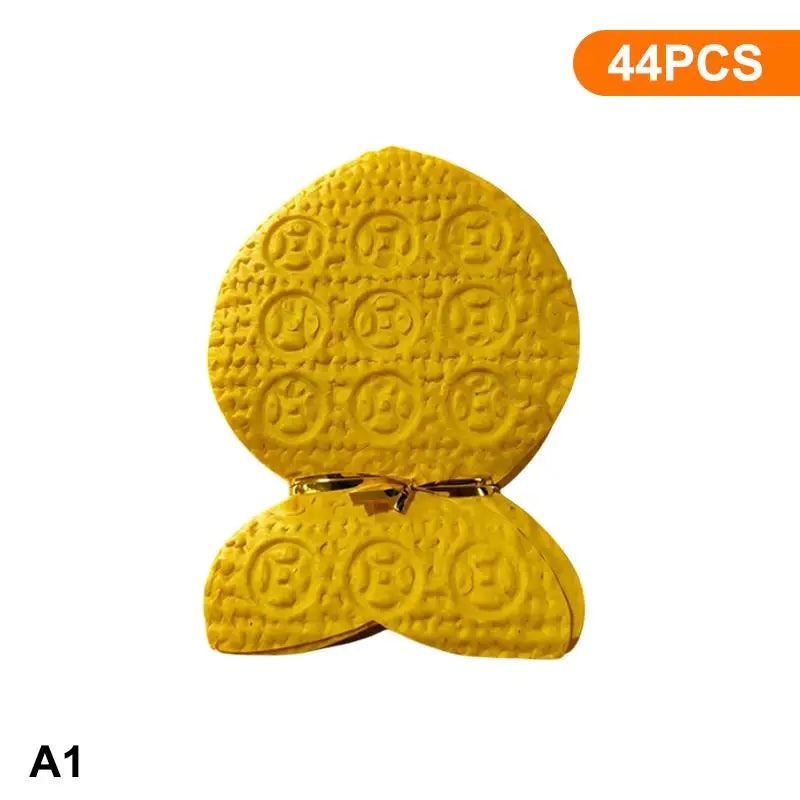 Pet Memorial Ceremonial Money Notes Yellow Fish-Shaped Joss Paper for Pet Loss Rememb lifestyle view