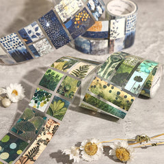 Vintage Floral Collage Tape Sticker | 5x200cm Decorative Masking Tape for Journaling