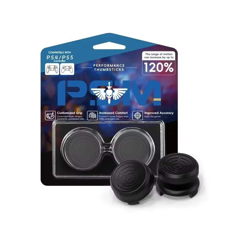 DATA FROG High-Rise Thumb Stick Grips | FPS Performance Extenders for PS4 PS5 and 8BitDo detail view