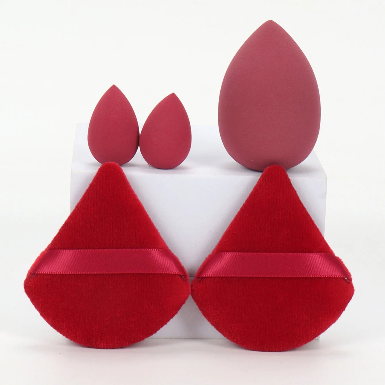 5Pcs Professional Makeup Sponge Set | Soft Polyurethane Foundation Blenders for Flawl alternate view