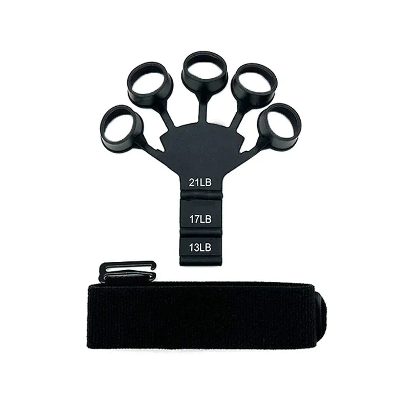 Silicone Grip Strengthener | Hand Finger Exerciser for Grip Training close-up view
