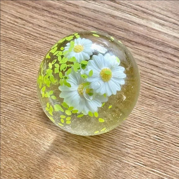 Green Apple Stress Ball | Squeeze Toy for ADHD Autism Slow Rebound Fidget Sensory T additional angle