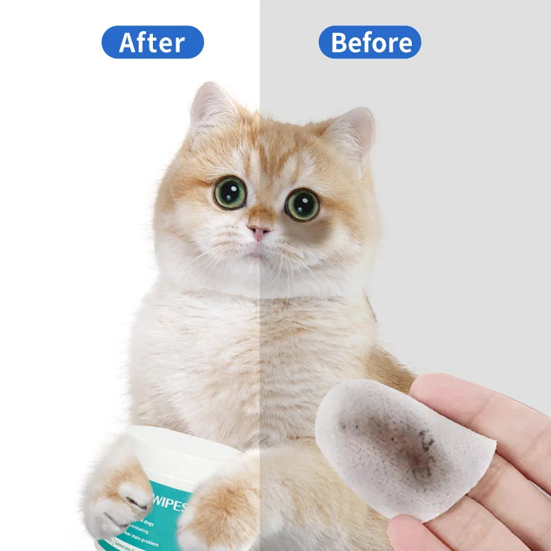 Pet supplies, pet unwashed gloves, cats, dogs, pet cleaning wipes, gloves that can be li detail view