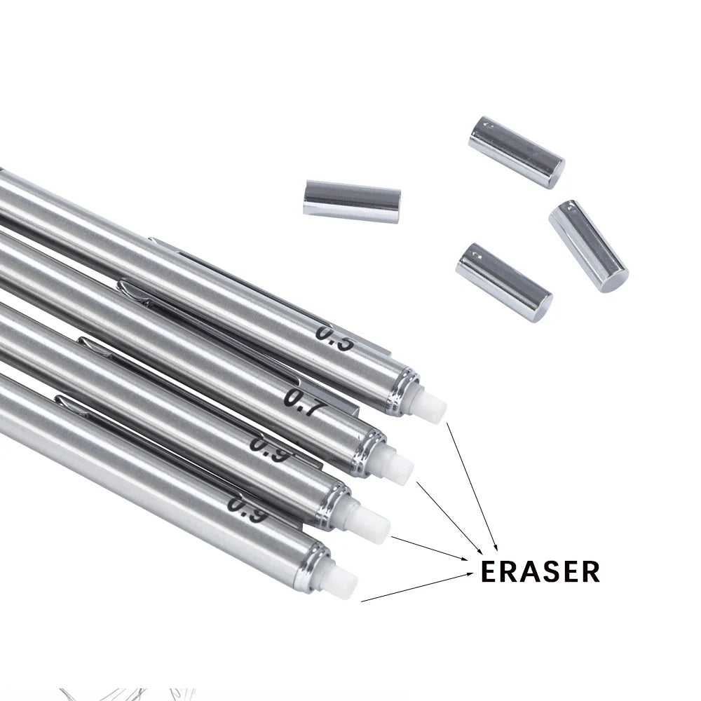 Metal Mechanical Pencil Set detail view