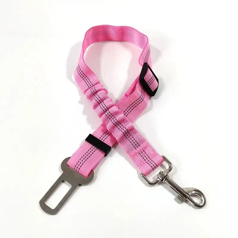 Reflective Dog Seat Belt Nylon Harness