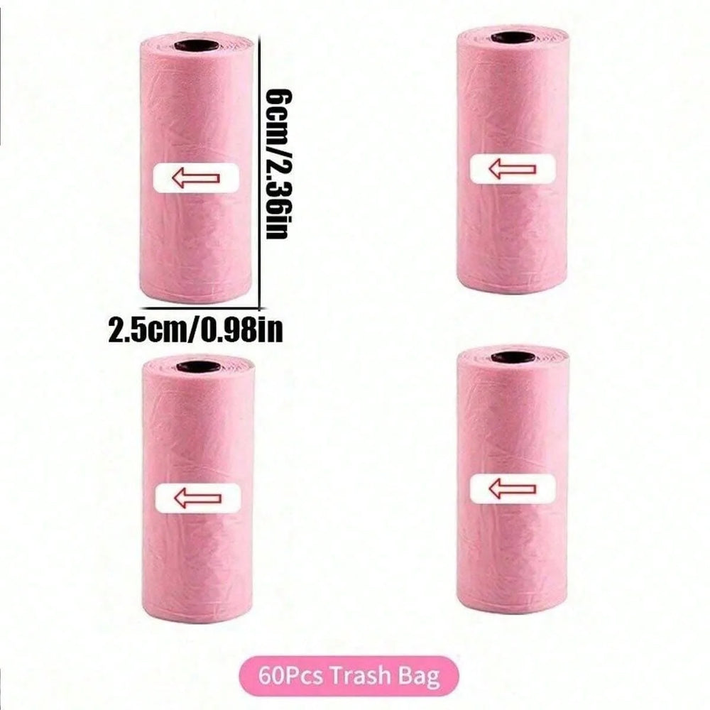Car Trash Can, Mini Leakproof Trash Can for Car Desk, Thickened Garbage Bags Includ additional angle