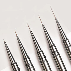 Nails Art Liner Brushes Striping Drawing Elongated Lines Painting 6/9/12/15/18mm Nail Professional M