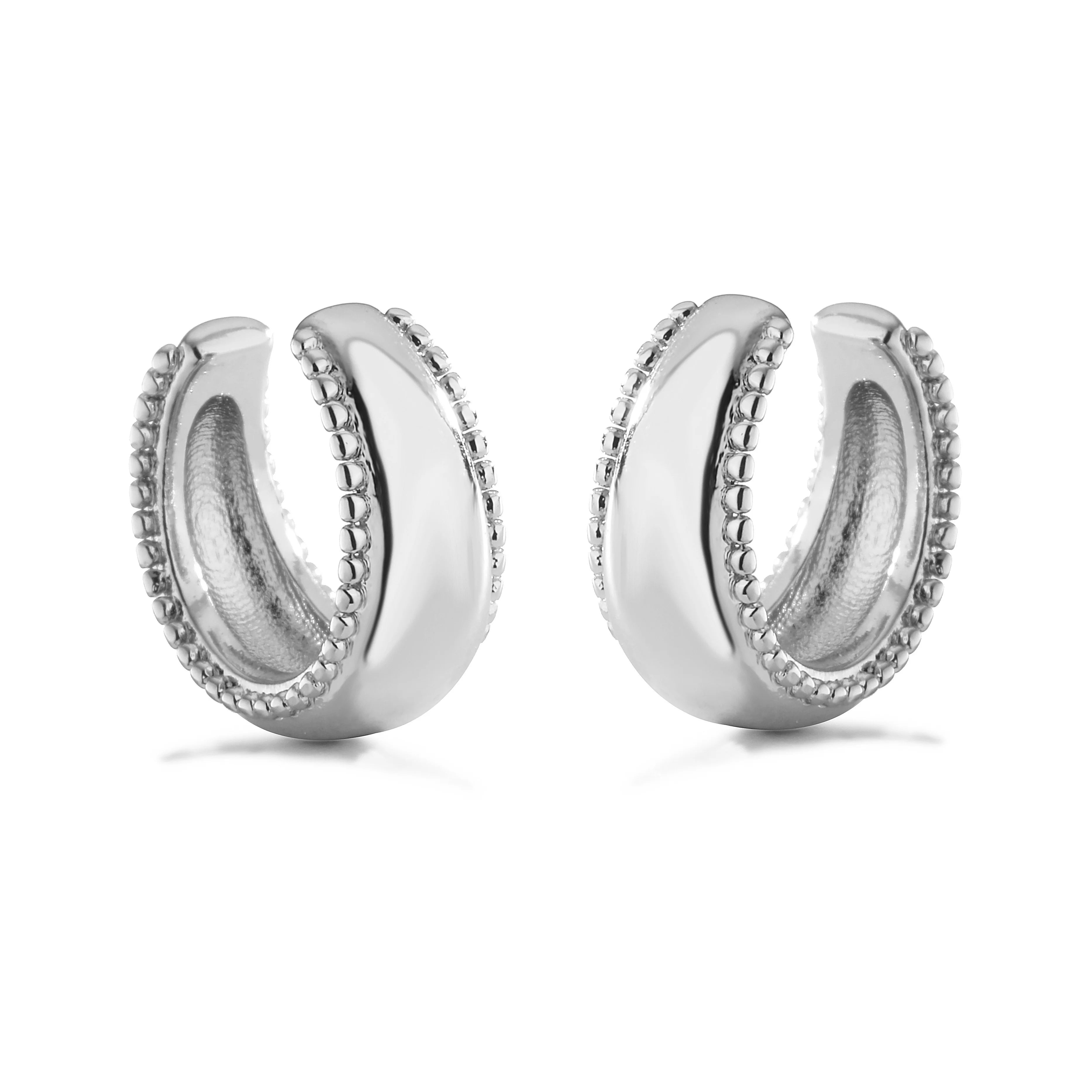 HECHENG,Fashion Ear Cuffs Without Piercing Ear Clip Earrings Non-Piercing Fake Cartilage detail view