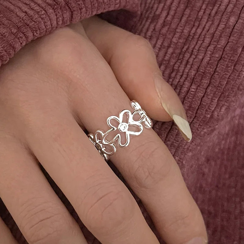 Sterling Silver Bow Ring for Women