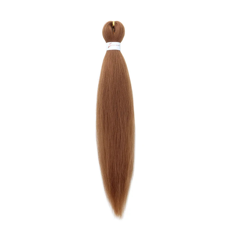 20Inch Synthetic Pre Stretched Braiding Ombre Hair Extension for Black Women Yaki Str lifestyle view