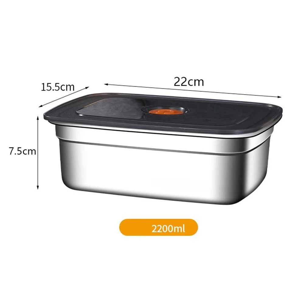 Stainless Steel Camping Lunch Box | Large Capacity Leak Proof Food Storage Container lifestyle view