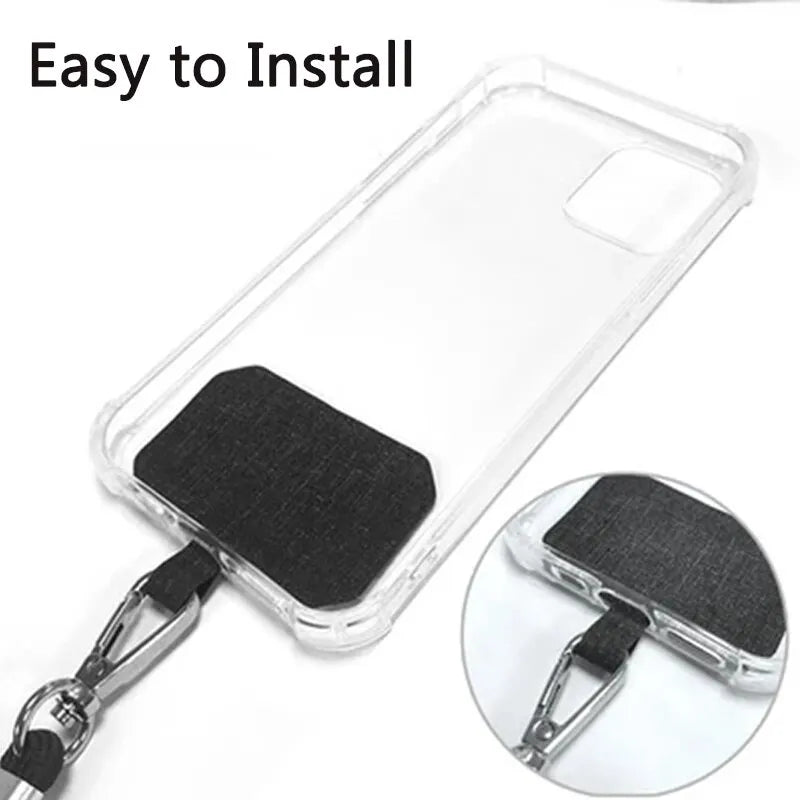 Phone Lanyard Strap Crossbody Cord For Mobile Phone Wire To With Lanyard Mobile Chain close-up view