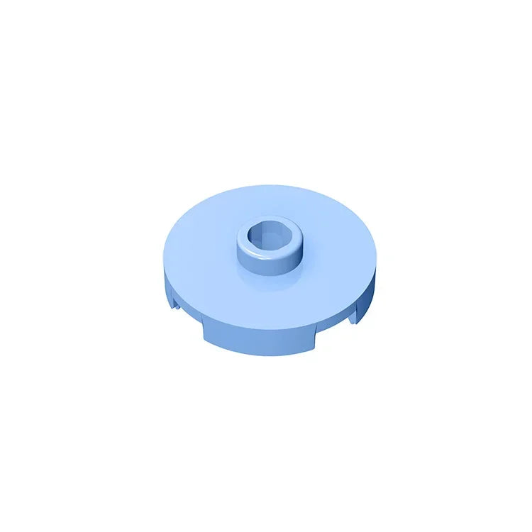 Gobricks GDS-1041 Tile Round 2x2 with Open Stud | Compatible Building Block for DIY E alternate view