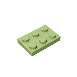 Gobricks GDS-510 Plate 2 x 3 | Compatible Building Block for DIY Projects lifestyle view