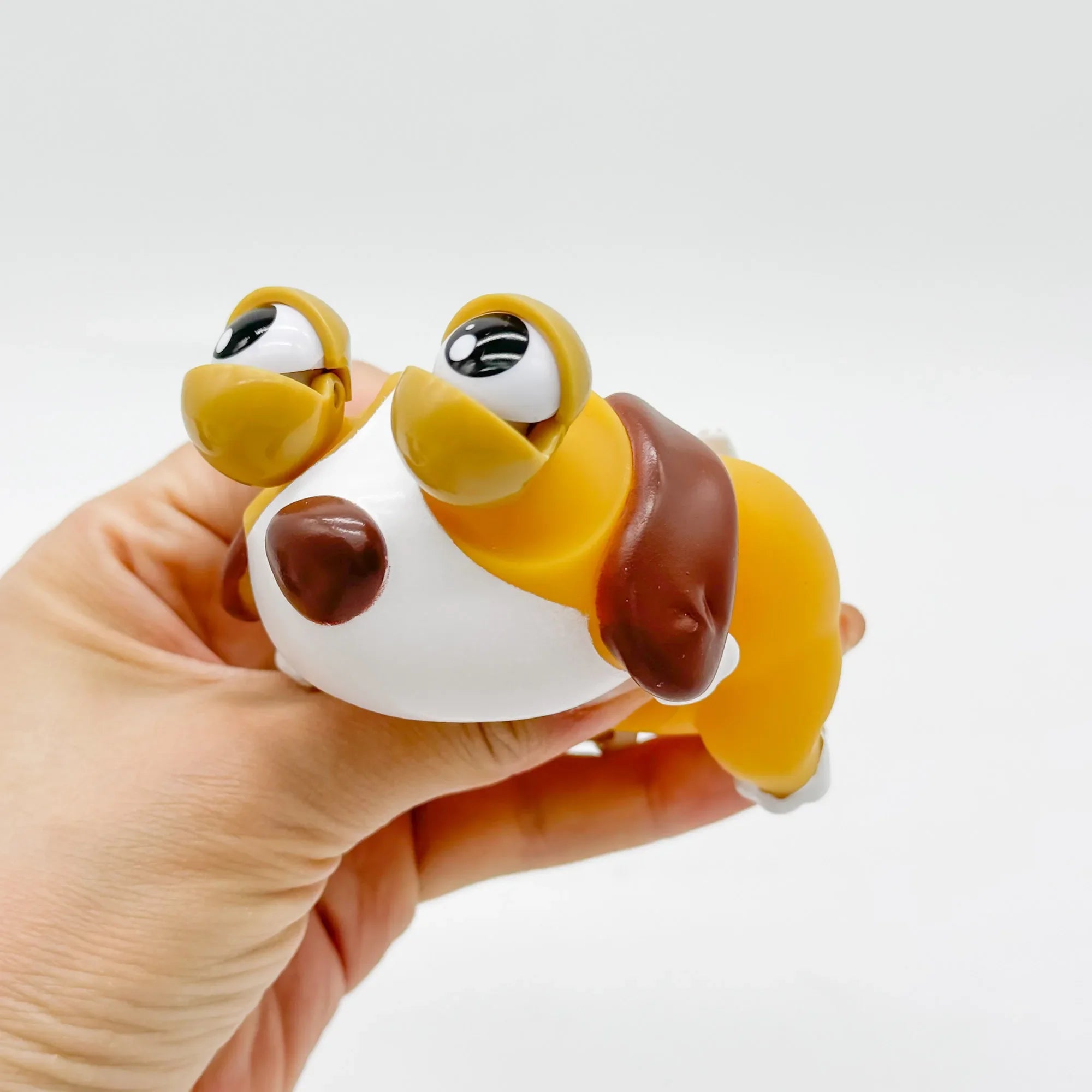 Cute Squishy Dog Stress Toy | Kawaii Big Eyes Puppy Squishy lifestyle view