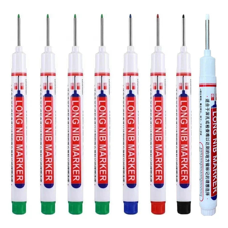 20mm Long Nib Markers for Deep Hole Marking | BSIDE Multi-Purpose Pen Set detail view
