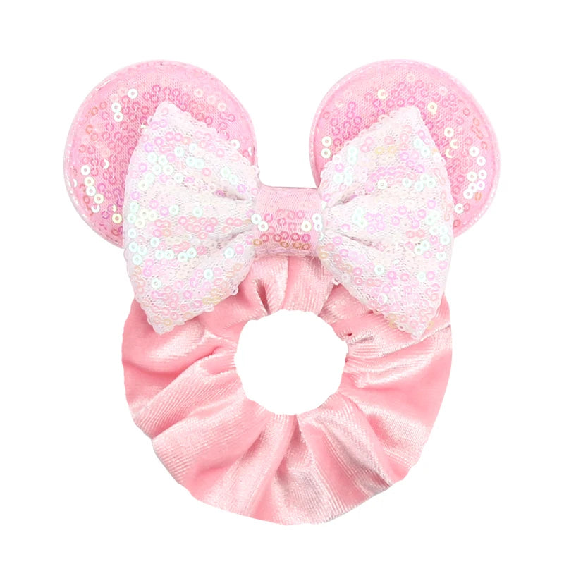 Mouse Ears Sequins Bows Headband for Girls