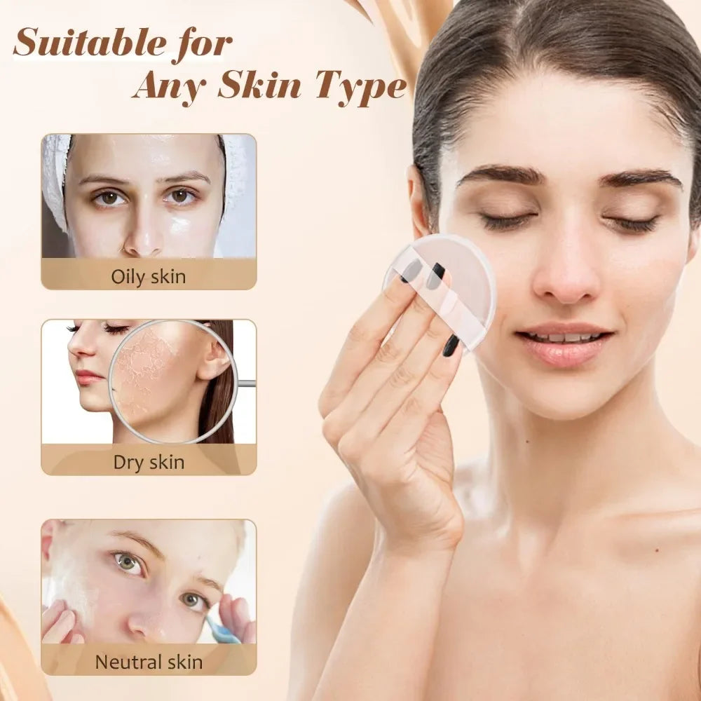 Silicone Makeup Puff Set | Non-Absorbent Beauty Blender for Liquid Foundation lifestyle view