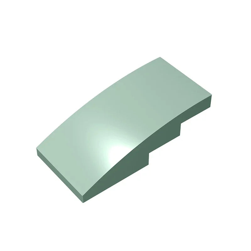 Slope, Curved 4 x 2 Building Block (Gobricks GDS-660) | Compatible with Lego 93606 Pa lifestyle view