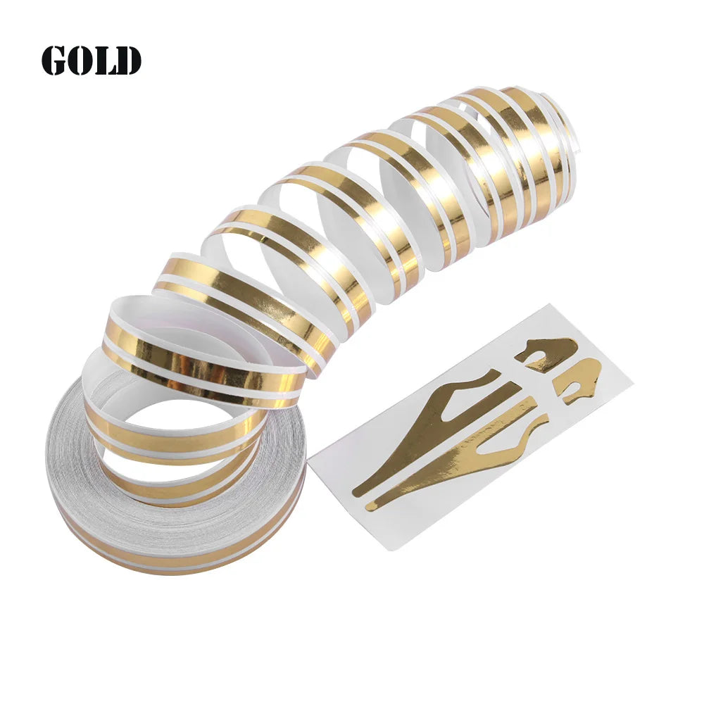 Multicolor Striping Pin Stripe Double Line Tape Car Body Decal Vinyl Sticker lifestyle view