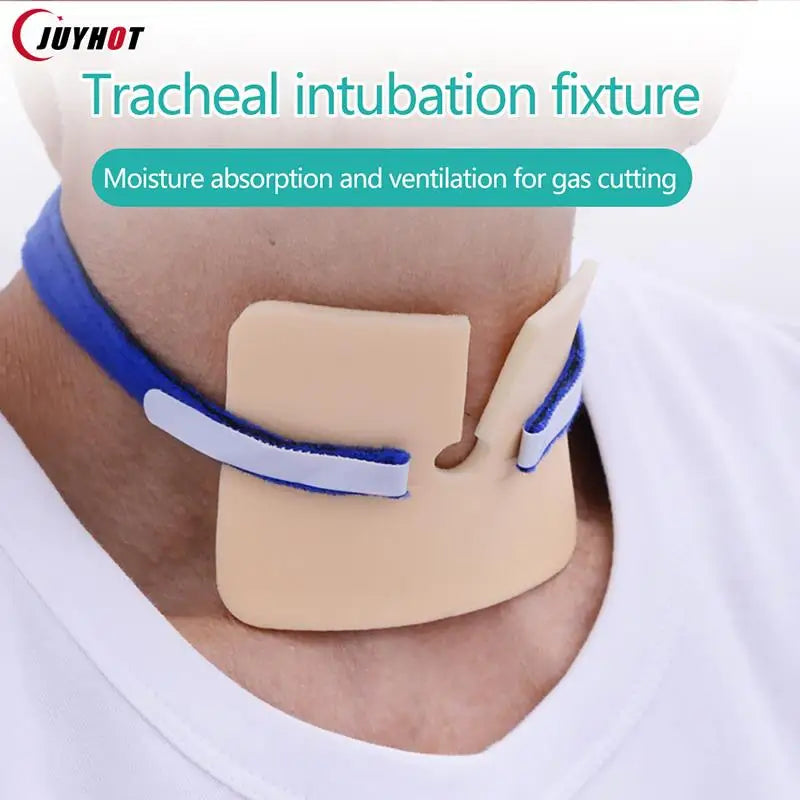 Ultra-Soft Tracheostomy Tube Holder | Adjustable Neck Support Strap lifestyle view