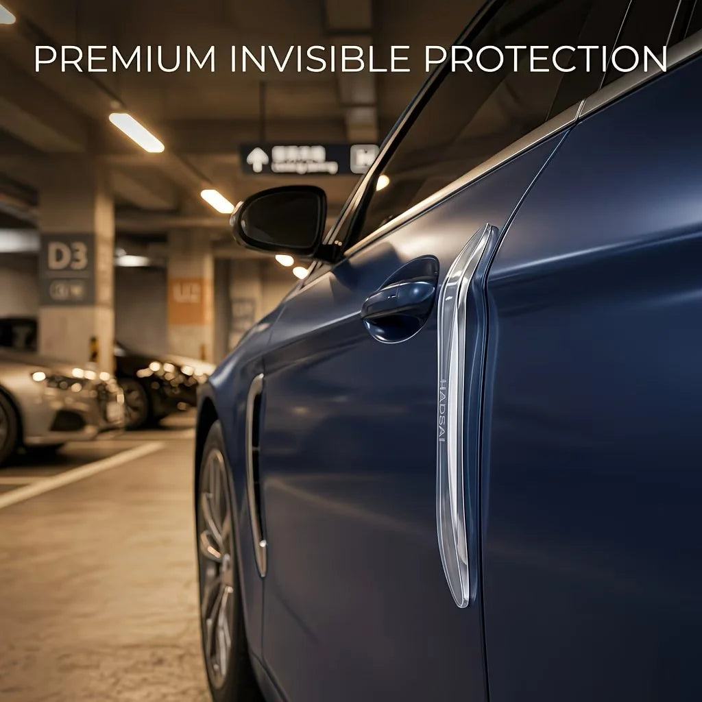 Car Door Protection Strip, Anti-Scratch Anti-Collision Silicone Edge Guard, Self-Adhesive Door Edge Protection