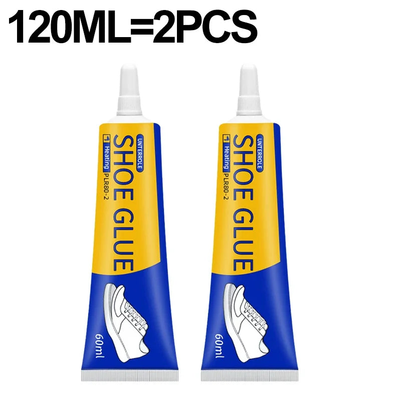 Strong Shoe Repair Adhesive | Waterproof Shoemaker Glue for Leather Rubber and Plastic close-up view