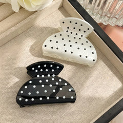19 Styles Hair Claw Clips for Women Flower Cross Dots Heart Geometric Chic Barrettes alternate view
