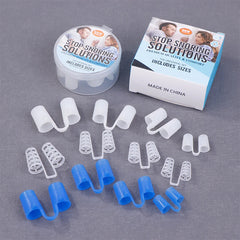 Silicone Anti Snore Nasal Dilators 4/8 Pack | Snoring Nose Clip for Better Sleep alternate view