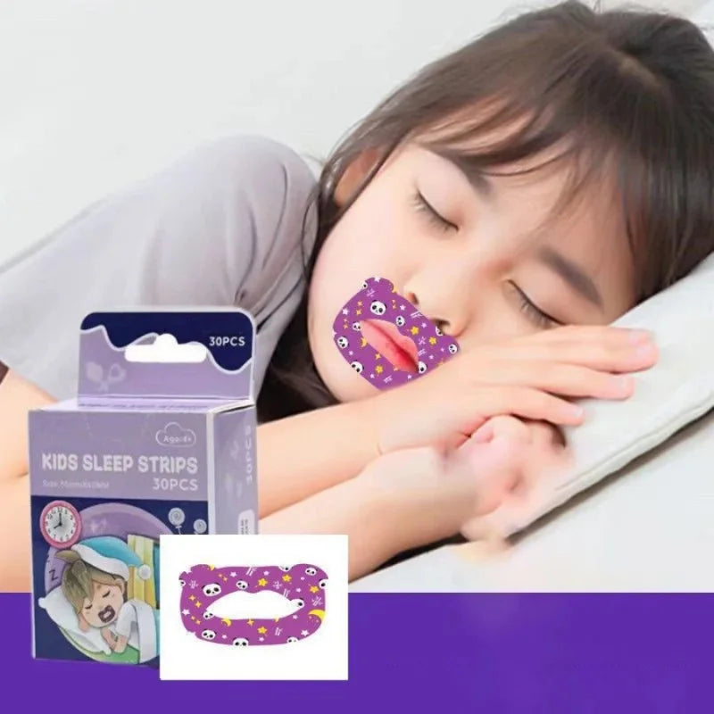 Anti Snore Mouth Tape for Kids and Adults | Breathable Lip Patch for Better Sleep additional angle