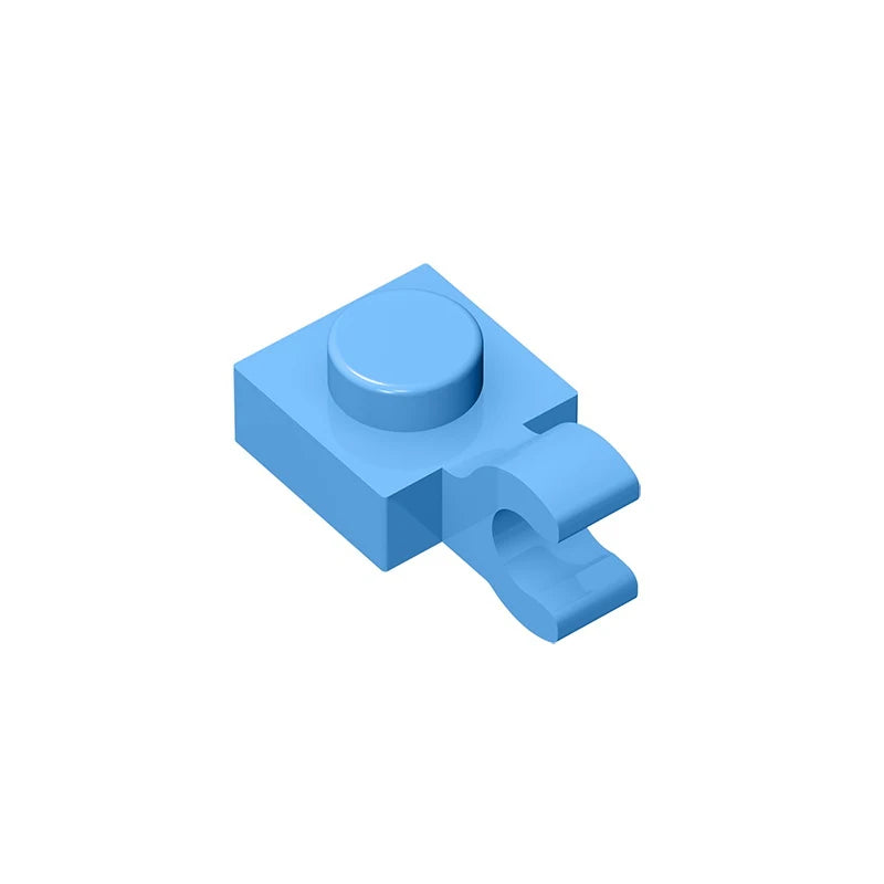 Gobricks GDS-813 1x1 Platte mit vertikalem Halter | Kompatibel mit Lego 6019 und 61252