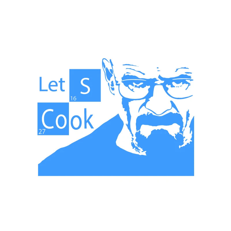 Instant Pot Vinyl Sticker | Kitchen Lets Cook Pressure Cooker Decal, Breaking Bad Hei alternate view