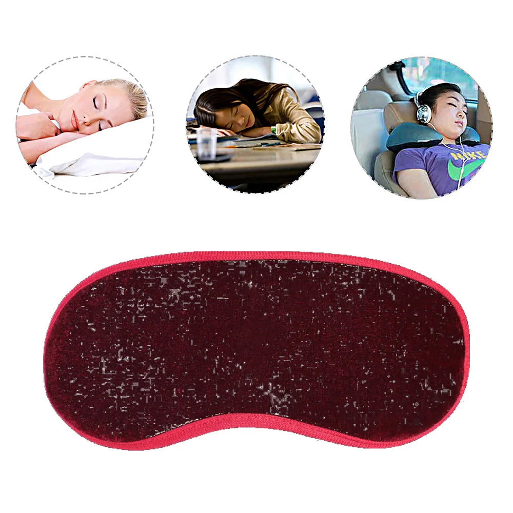 Tourmaline Magnetic Sleep Eye Mask | Far Infrared Eye Massager for Fatigue Relief detail view