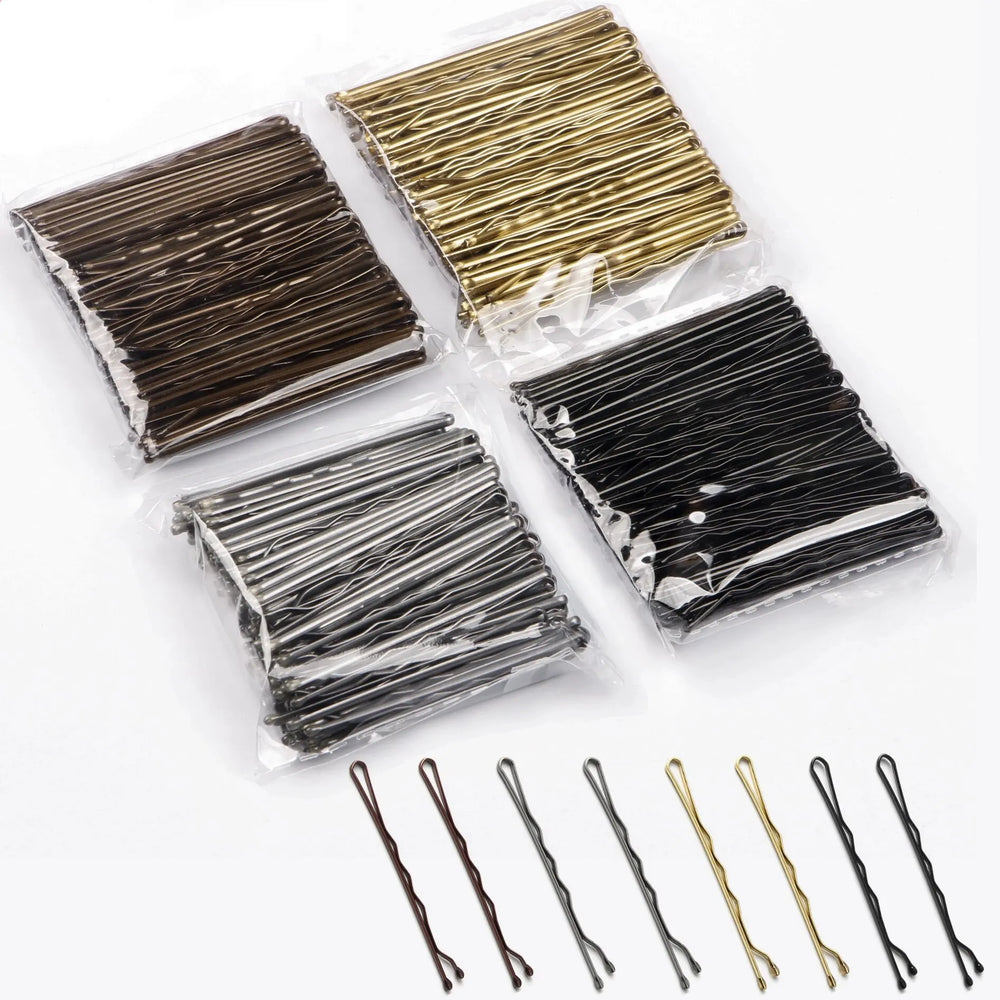 50/ PCs Women Gold Hair Clip Hairpin Hairstyle Styling Tool Hairgrip U Shape Barrette Hair Clips for
