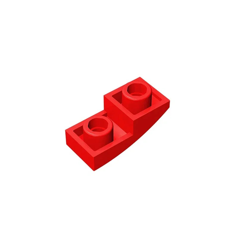 Gobricks GDS-795 Slope, Curved 2 x 1 Inverted | Compatible Building Block for DIY Pro alternate view
