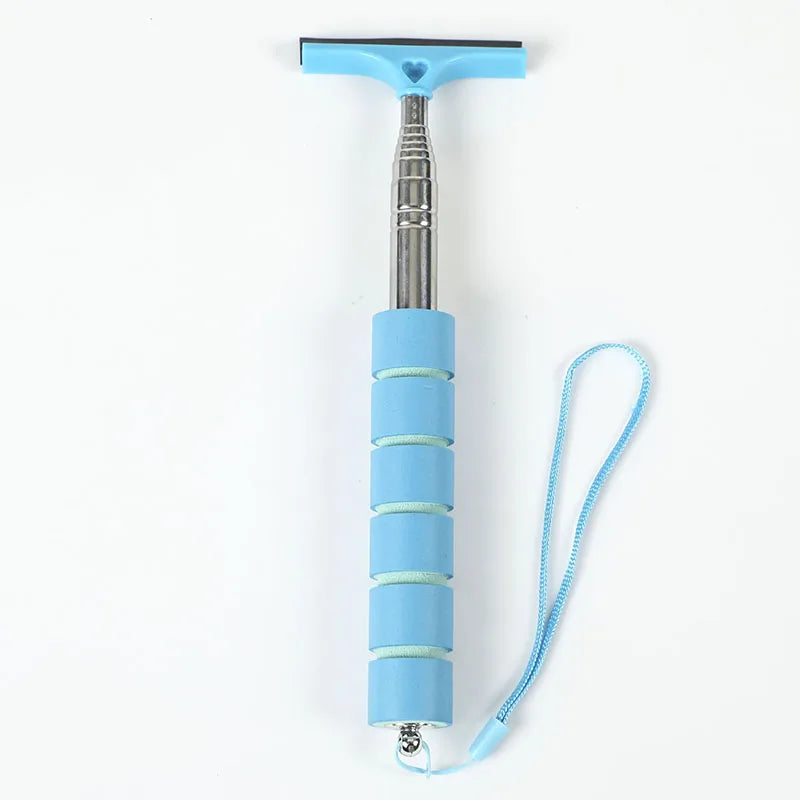 Telescopic Rearview Mirror Wiper Auto Glass Cleaner close-up view