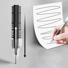 Needle Gel Pens Straight Liquid Ballpoint Pen Kawaii Stationery School Office alternate view