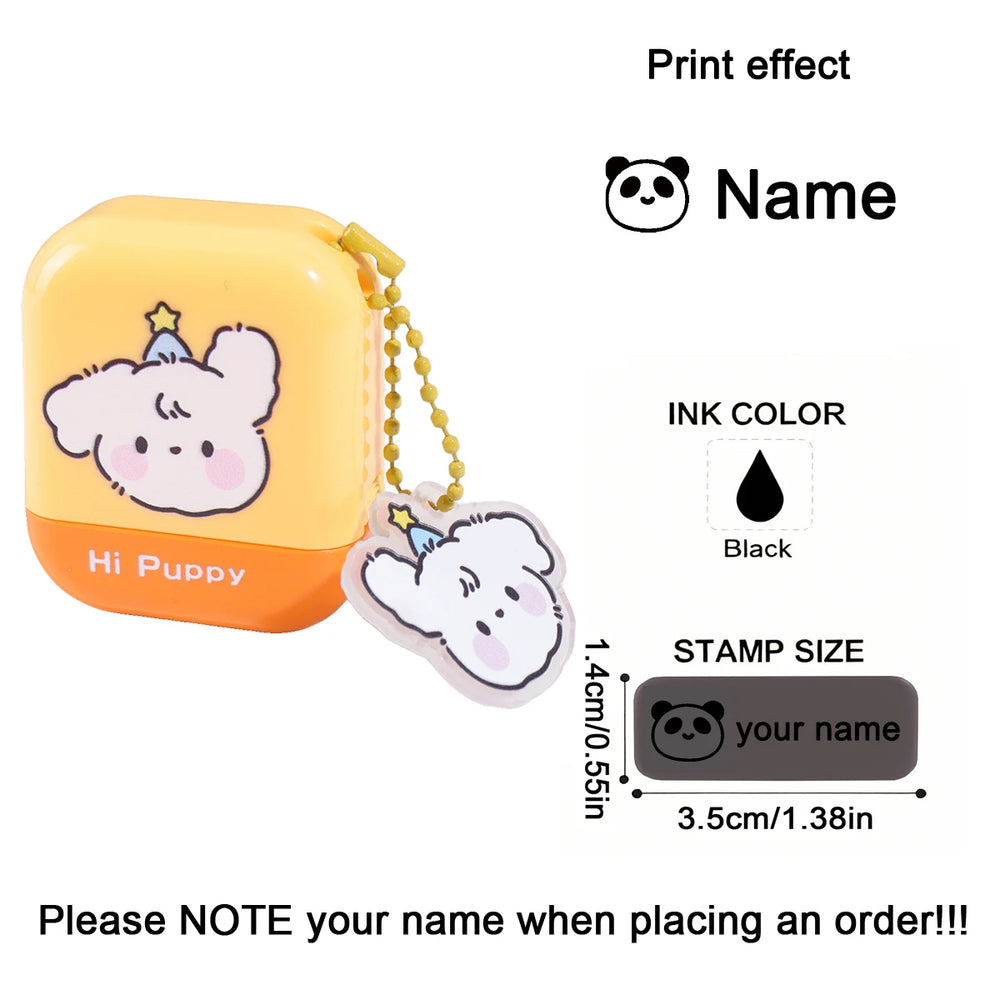 Custom Name Stamp for Clothes and School Uniforms | Personalized Belongings Marker additional angle