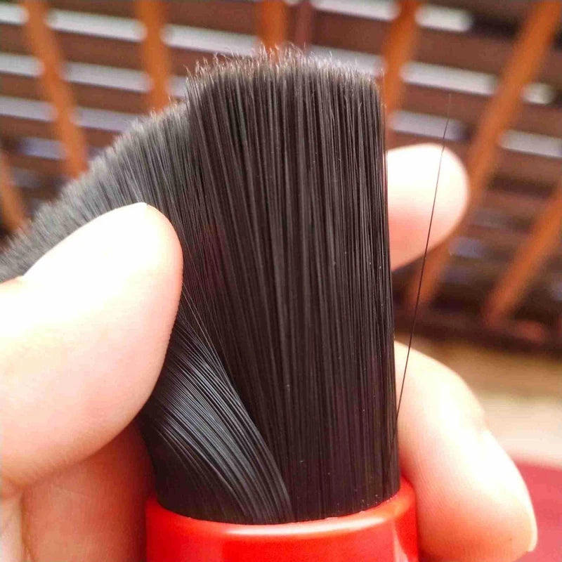 Car Detail Brush Set Wheel Air Vent Cleaning Brush close-up view