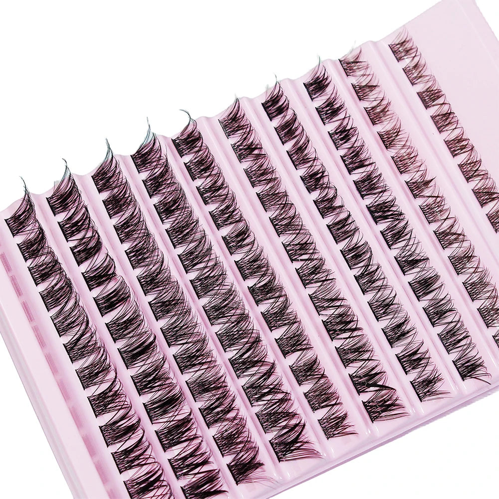 120PCS Lash Clusters DIY Wispy Individual Lashes Extensions | D Curl Natural Look detail view