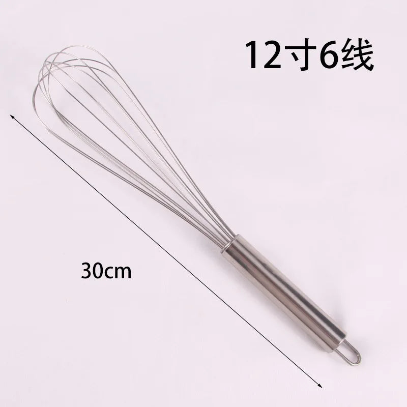 Stainless Steel Semi-Automatic Egg Beater | Hand Push Cream Blender for Kitchen Bakin lifestyle view