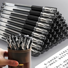 Pens Set Black Blue Red Refill Gel Pen Bullet Tip 0.5mm School alternate view