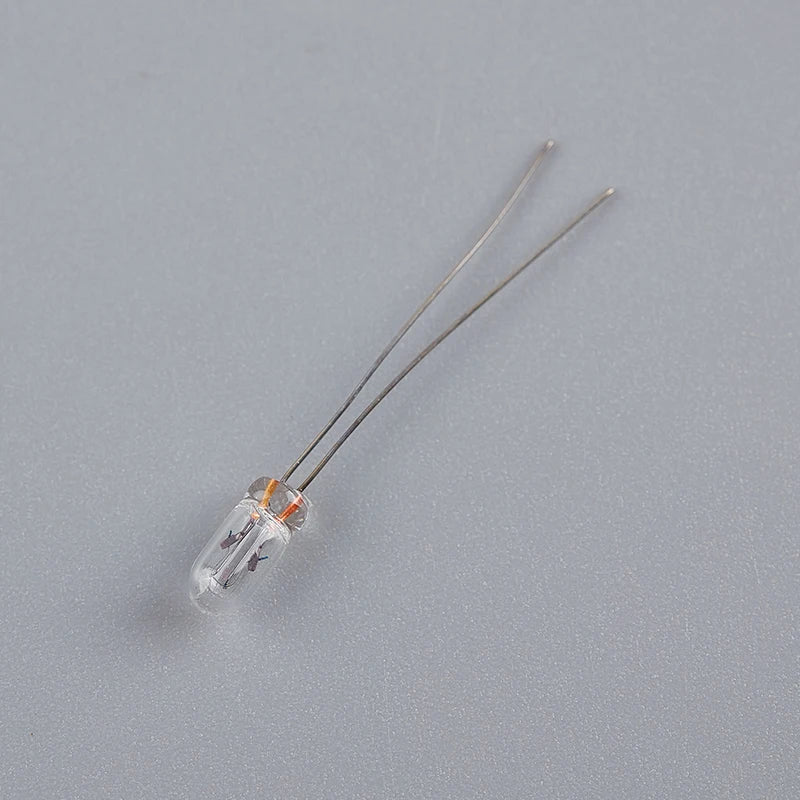 10pcs Miniature Lamp Bulbs | 0.07A 3mm 4mm 5mm 3V 6V 9V 12V 24V Edison Incandescent Fi close-up view