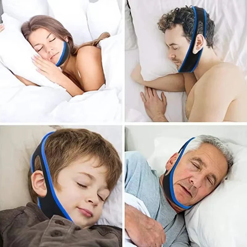 Adjustable Anti-Snoring Chin Strap | Sleep Aid for Men and Women detail view